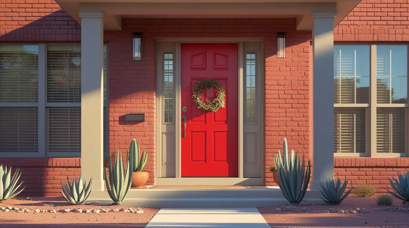 a red door mean